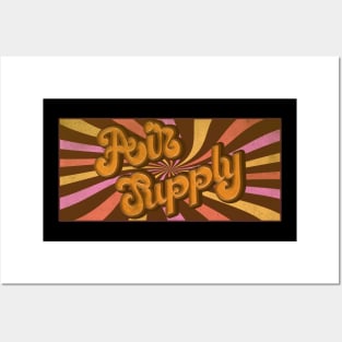 Groovy and Retro Air Supply Posters and Art